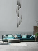 Slender Cone Chandelier - Image 17