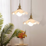 Small Floral Pendant Lamp - Image 15