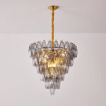 Smoke Gray Empire Chandelier - Image 12