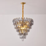 Smoke Gray Empire Chandelier - Image 2