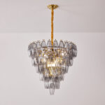 Smoke Gray Empire Chandelier - Image 17