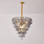 Smoke Gray Empire Chandelier - Image 7