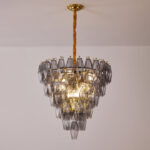 Smoke Gray Empire Chandelier - Image 18