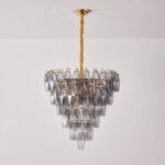 Smoke Gray Empire Chandelier - Image 19