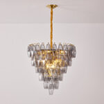 Smoke Gray Empire Chandelier - Image 20