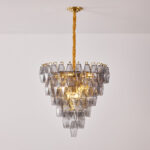 Smoke Gray Empire Chandelier - Image 10