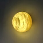 Snowflake Alabaster Wall Sconce - Image 8