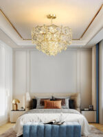 Snowflake Glass Chandelier - Image 9