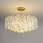 Snowflake Glass Chandelier - Image 17