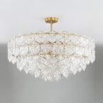 Snowflake Glass Chandelier - Image 20