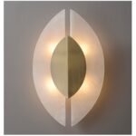 Solari Alabaster Leaf Sconce - Image 15