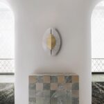 Solari Alabaster Leaf Sconce - Image 4