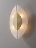 Solari Alabaster Leaf Sconce - Image 14