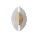 Solari Alabaster Leaf Sconce - Image 16