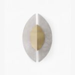 Solari Alabaster Leaf Sconce - Image 13