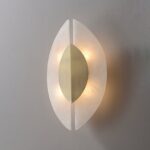 Solari Alabaster Leaf Sconce - Image 11