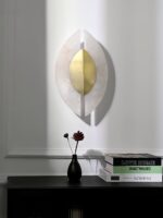 Solari Alabaster Leaf Sconce - Image 7