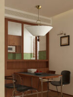 Solaria Pleated Pendant Light - Image 12