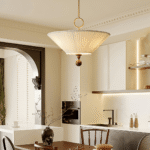 Solaria Pleated Pendant Light - Image 2