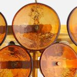 Solaris Disc Murano Chandelier - Image 17