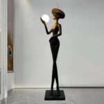 Sophia Elegance Sculpture Floor Lamp - Image 4