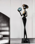 Sophia Elegance Sculpture Floor Lamp - Image 7