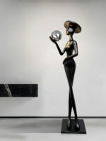 Sophia Elegance Sculpture Floor Lamp - Image 9