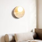 Sorella Travertine Sconce - Image 14