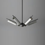 Sputnik Brass Chandelier - Image 19
