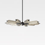 Sputnik Brass Chandelier - Image 12