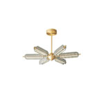 Sputnik Brass Chandelier - Image 13