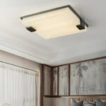 Square Alabaster Ceiling Lamp - Image 17