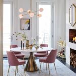 Staggered Glass 6 Light Chandelier - Image 6