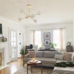 Staggered Glass 6 Light Chandelier - Image 13