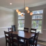 Staggered Glass 6 Light Chandelier - Image 10