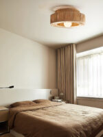 Straw Art Ceiling Lamp - Image 6