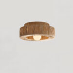 Straw Art Ceiling Lamp - Image 17