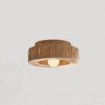 Straw Art Ceiling Lamp - Image 15