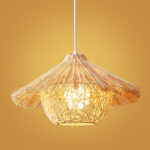 Straw Hat Pendant Light - Image 12