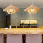 Straw Hat Pendant Light - Image 4