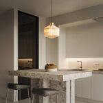 Striped Spinning Top Pendant Light - Image 9