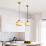 Striped Spinning Top Pendant Light - Image 2