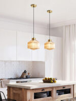 Striped Spinning Top Pendant Light - Image 15