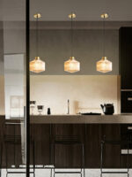 Striped Spinning Top Pendant Light - Image 16