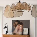 Screen Cannage Pendant Swag Light - Image 10