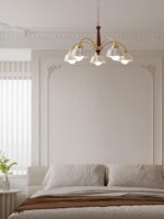 Swedish Modern Brass Chandelier - Image 17