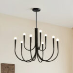 Swoop Arm Chandelier - Image 8