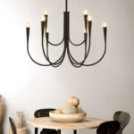 Swoop Arm Chandelier - Image 7