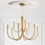 Swoop Arm Chandelier - Image 11