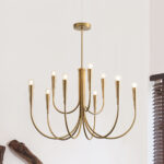 Swoop Arm Chandelier - Image 12